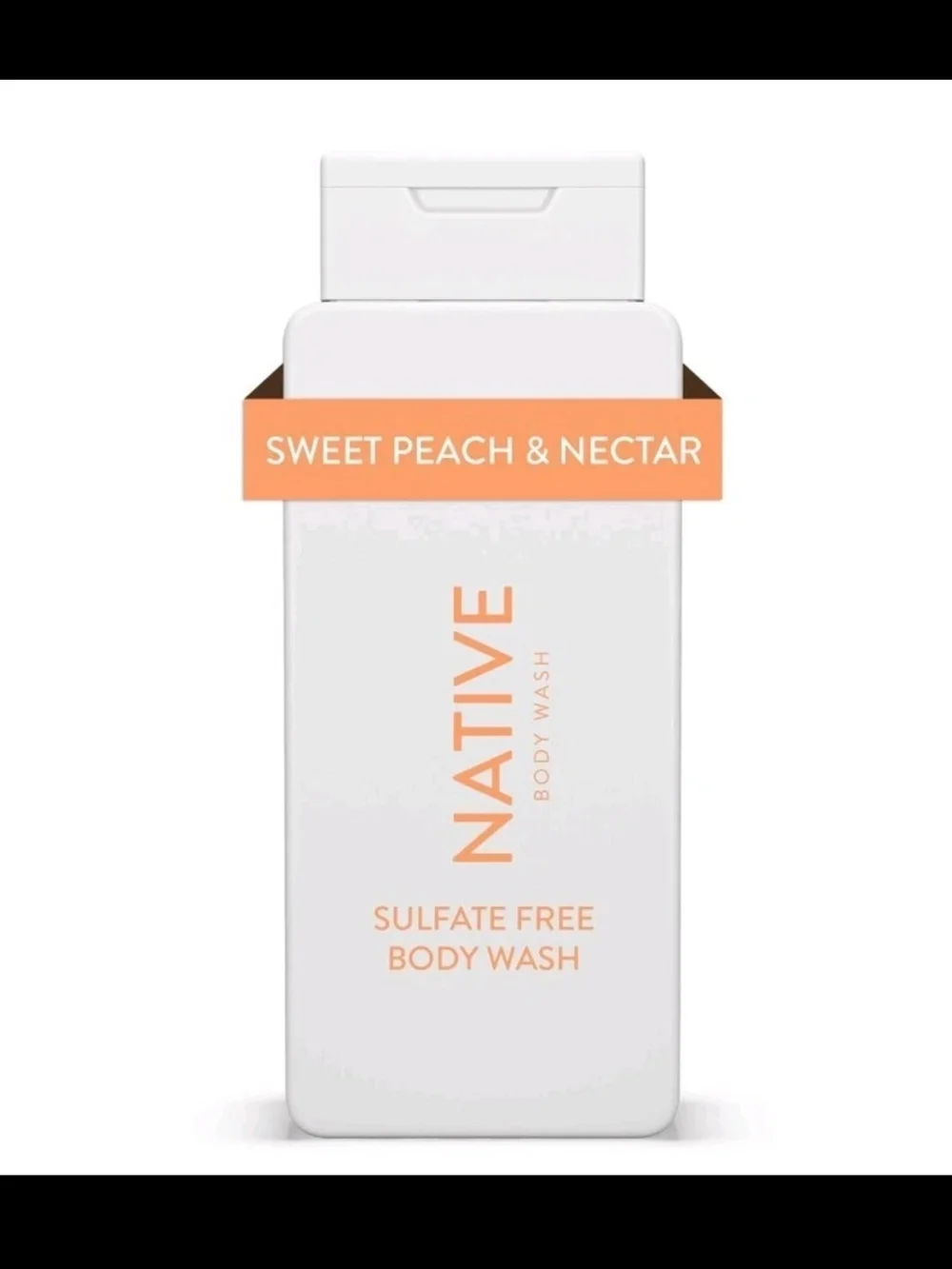 Native Sweet Peach & Nectar Sulfate-Free Body Wash - Peach